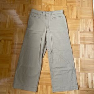 Levi’s ribcage wide leg crop